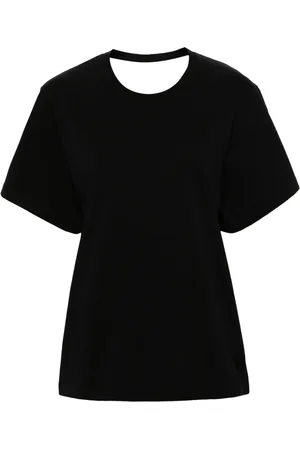 IRO T-shirt en coton à dos-nu