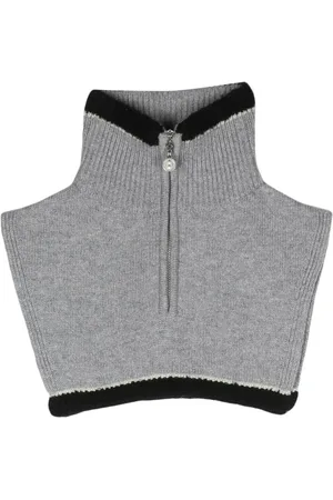 Barrie Col zippé en cachemire