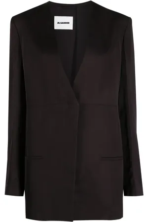 Jil Sander Veste boutonnée à col v