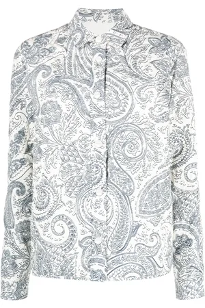Etro Veste matelassée à imprimé cachemire