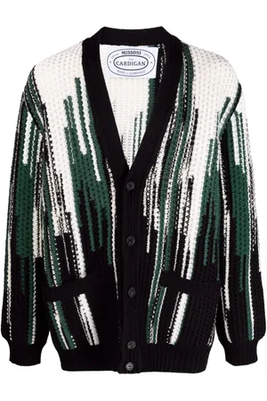 Missoni Cardigan boutonné à imprimé graphique