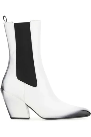 Prada Bottines chelsea en cuir 100 mm