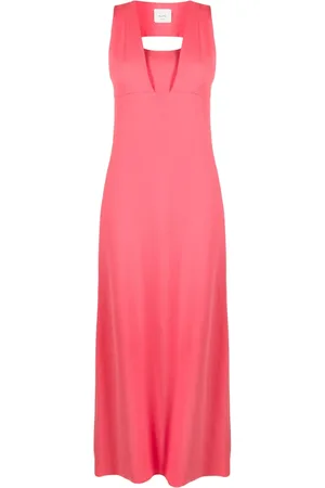 ALYSI Robe longue à découpes