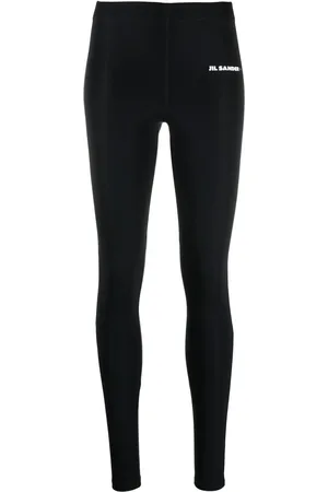Jil Sander Legging à logo imprimé