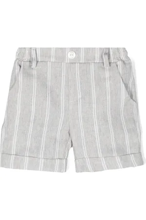 Le Bebé Enfant Short rayé à taille élastiquée