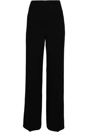 Alberta Ferretti Pantalon palazzo à taille haute