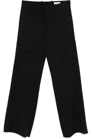 Alexander McQueen Pantalon à coupe droite