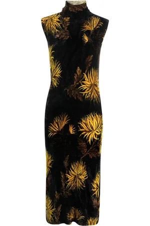Etro Robe mi-longue à fleurs