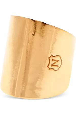 Nialaya Bague en laiton plaqué
