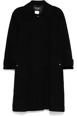 CHANEL Manteau à simple boutonnage (années 2000)