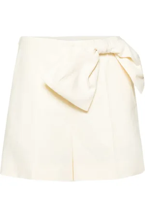 Chloé Short en lin à détail de nœud