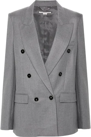 Stella McCartney Blazer en laine à boutonnière croisée