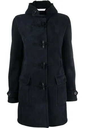 LISKA Duffle-coat à doublure en fourrure artificielle