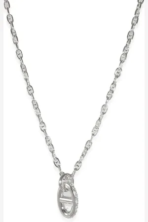 Hermès Collier Farandole en or blanc 18ct pavé de diamants