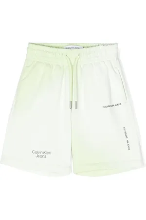 Calvin Klein Short en coton à logo imprimé