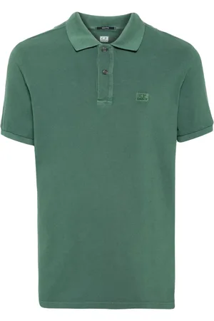C.P. Company Polo à logo brodé