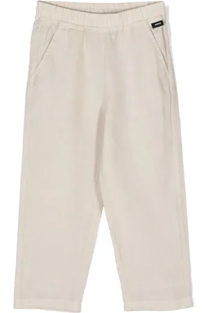 Aspesi Pantalon en lin à coupe droite