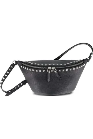 VALENTINO GARAVANI Sac banane Rockstud en cuir