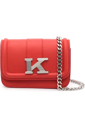 Kiton Mini sac en cuir à plaque logo