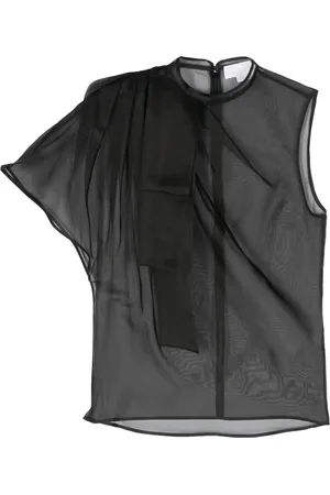 GENNY Blouse à effet de transparence