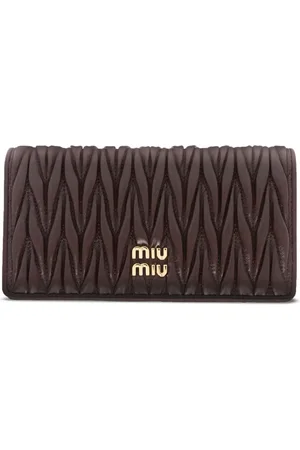 Miu Miu Portefeuille à design matelassé