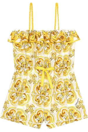 Dolce & Gabbana Combinaison à imprimé Majolica