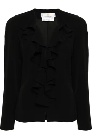 Givenchy Veste volantée à simple boutonnage (années 1990)