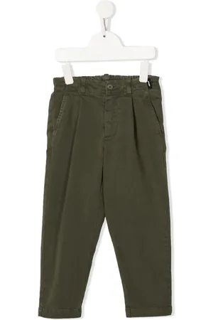 Aspesi Pantalon droit à taille élastiquée