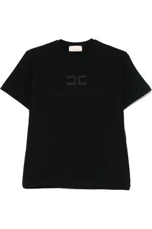 Elisabetta Franchi T-shirt à logo brodé