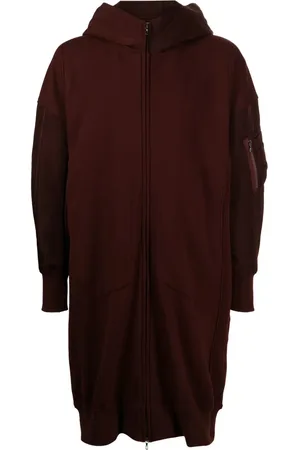 JULIUS Manteau zippé à capuche