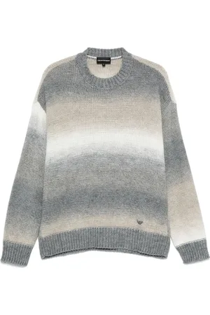 Emporio Armani Pull à effet dégradé