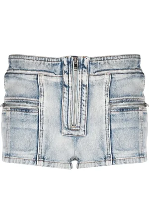 Isabel Marant Short en jean Lary à coupe courte