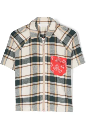 Palm Angels Chemise à poche imprimée bandana