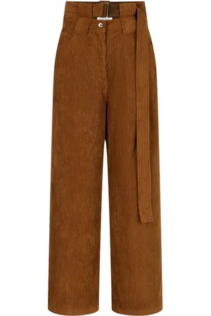Studio Tomboy Pantalon côtelé à plis marqués