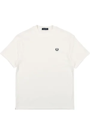 Fred Perry T-shirt en éponge à logo brodé