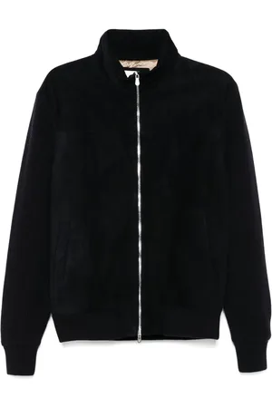 Brunello Cucinelli Veste bomber en daim