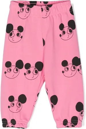 Mini Rodini Pantalon de jogging à imprimé graphique