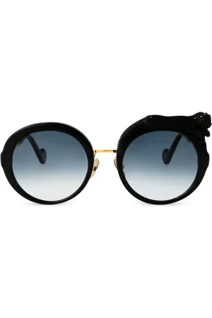 ANNA KARIN KARLSSON Lunettes de soleil Rose et la Roue Crystal