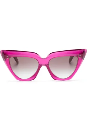 CUTLER & GROSS Lunettes de soleil à monture papillon