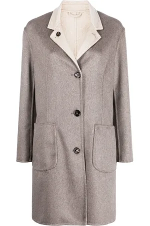 Kired Manteau réversible à simple boutonnage