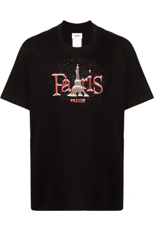 DOUBLET T-shirt en coton biologique à logo imprimé