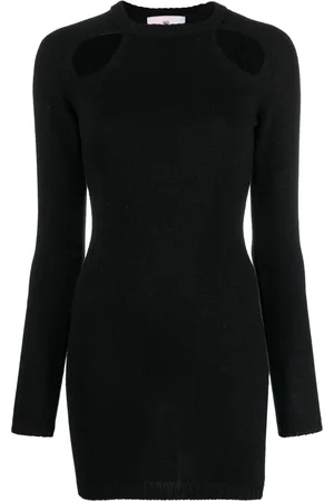 Chiara Ferragni Robe courte en maille à manches longues