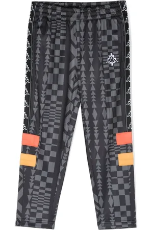 MARCELO BURLON Pantalon de jogging à imprimé géométrique
