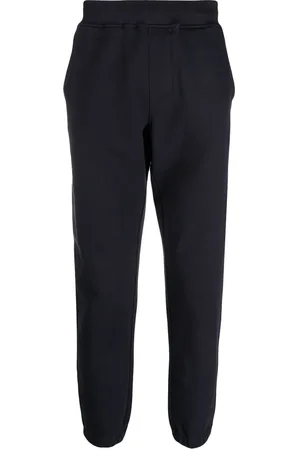 C.P. Company Pantalon de jogging en coton à logo brodé