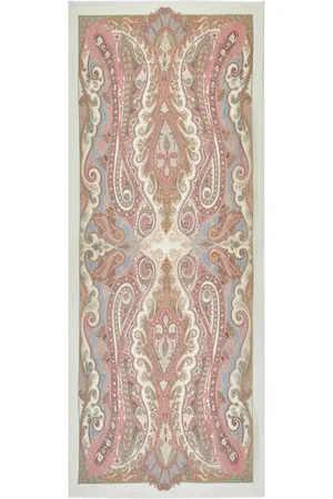 Etro Foulard en soie à imprimé cachemire