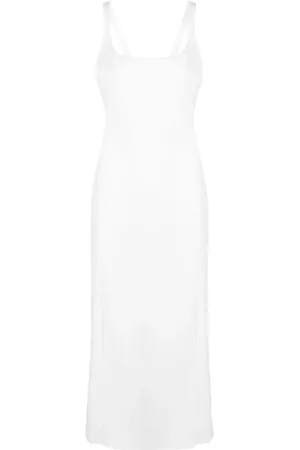 Emporio Armani Robe mi-longue à découpes