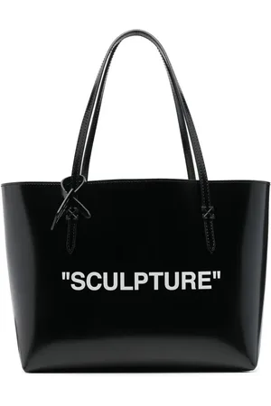 OFF-WHITE Sac cabas à slogan imprimé