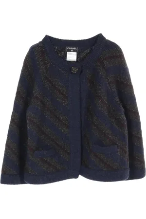CHANEL Cardigan en laine mélangée (années 1986-1988)