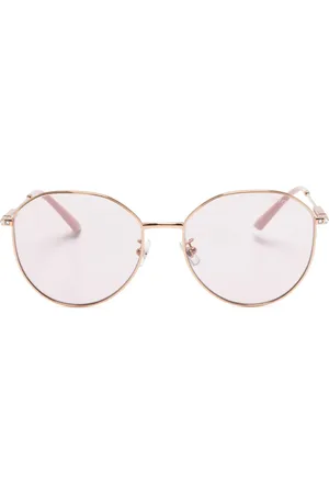Jimmy Choo Lunettes de soleil à monture géométrique