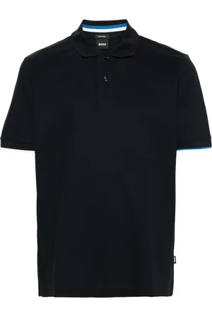 HUGO BOSS Polo en piqué de coton